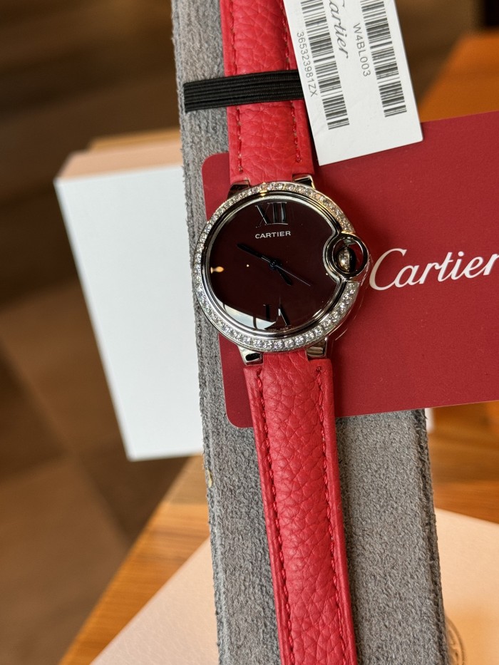 Cartier Womens Watch Luxury Brand Design Fashion Type 33mm with Original Box Whatsapp 【+1-3239614486】