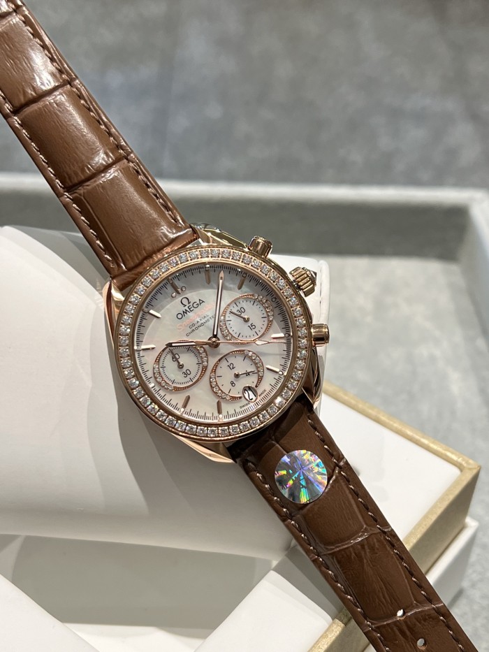 Omega Womens Watch Luxury Brand Design Fashion Type 38mm with Original Box Whatsapp 【+1-3239614486】