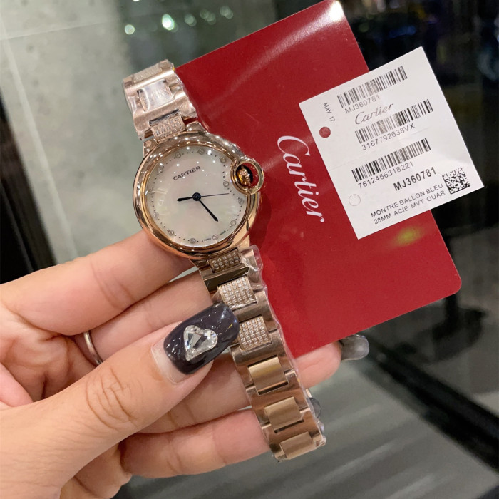 Cartier Womens Watch Luxury Brand Design Fashion Type 33mm with Original Box Whatsapp 【+1-3239614486】
