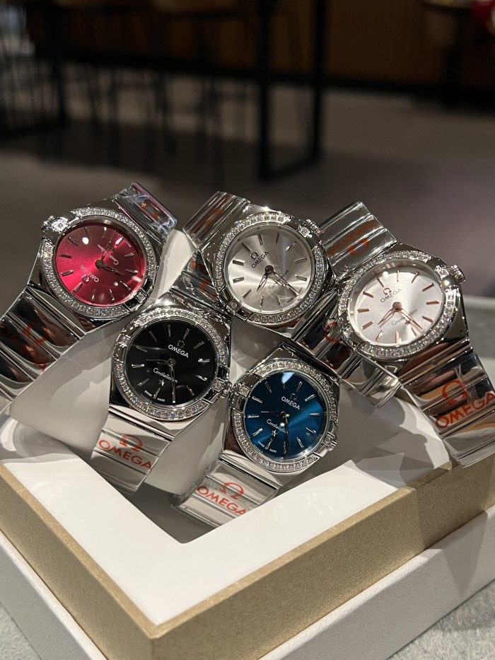 Omega Womens Watch Luxury Brand Design Fashion Type 28mm with Original Box Whatsapp 【+1-3239614486】