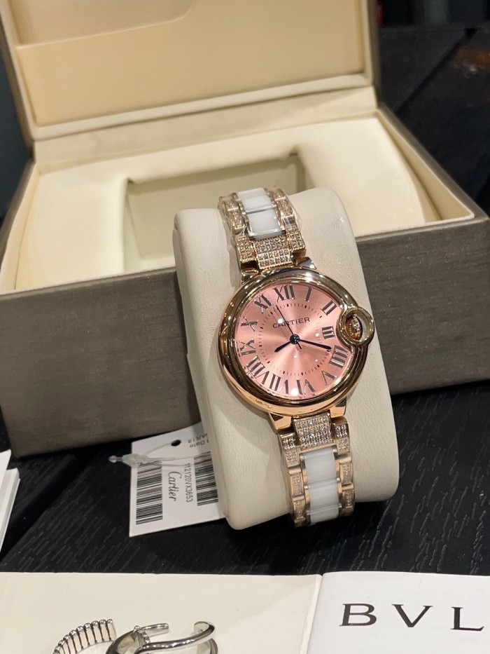 Cartier Womens Watch Luxury Brand Design Fashion Type 33mm with Original Box Whatsapp 【+1-3239614486】