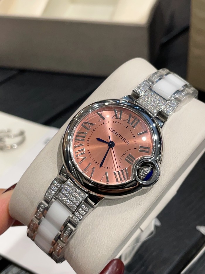 Cartier Womens Watch Luxury Brand Design Fashion Type 33mm with Original Box Whatsapp 【+1-3239614486】