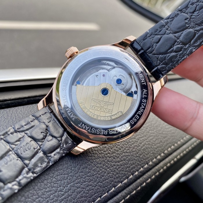 Longines Mens Watch Luxury Brand Design Fashion Type 43mm with Original Box Whatsapp 【+1-3239614486】