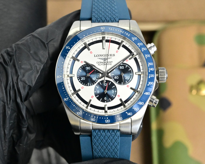 Longines Mens Watch Luxury Brand Design Fashion Type 42mm with Original Box Whatsapp 【+1-3239614486】