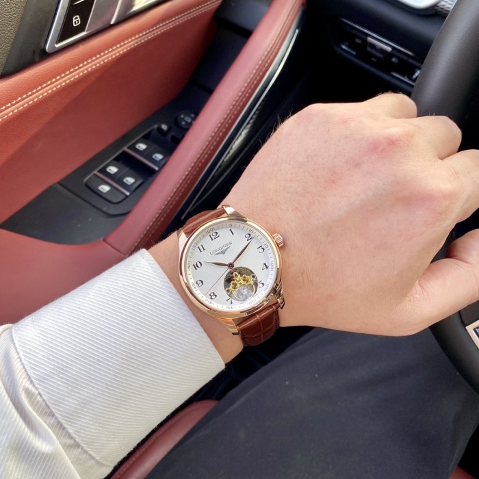 Longines Mens Watch Luxury Brand Design Fashion Type 43mm with Original Box Whatsapp 【+1-3239614486】