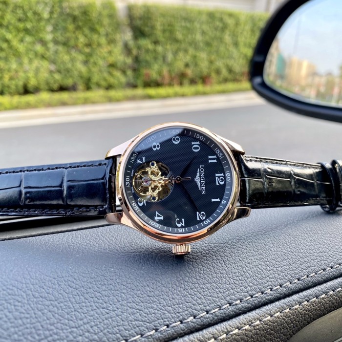 Longines Mens Watch Luxury Brand Design Fashion Type 43mm with Original Box Whatsapp 【+1-3239614486】