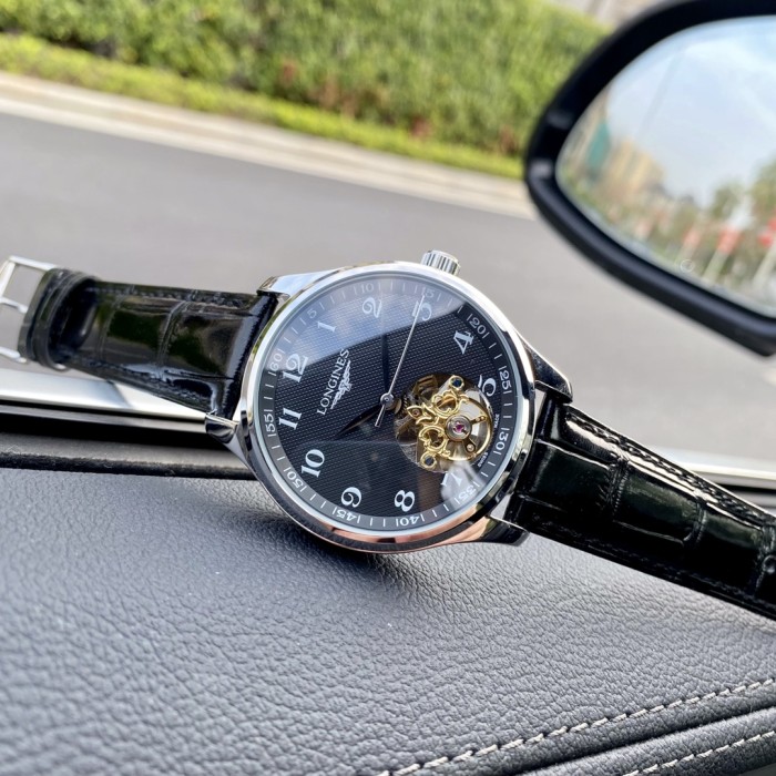 Longines Mens Watch Luxury Brand Design Fashion Type 43mm with Original Box Whatsapp 【+1-3239614486】