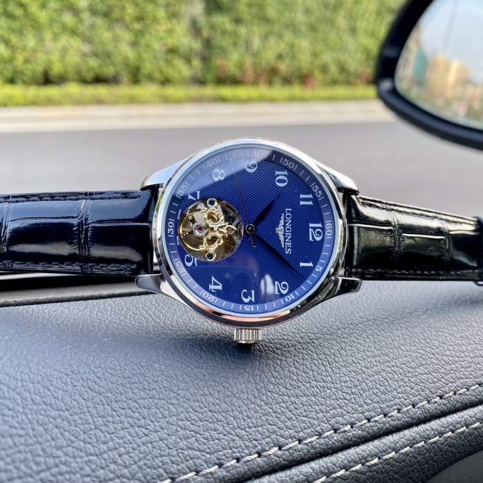 Longines Mens Watch Luxury Brand Design Fashion Type 43mm with Original Box Whatsapp 【+1-3239614486】