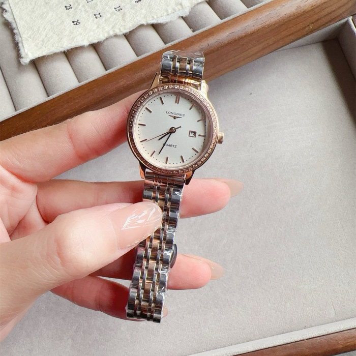 Longines Womens Watch Luxury Brand Design Fashion Type 28mm 8mm with Original Box Whatsapp 【+1-3239614486】