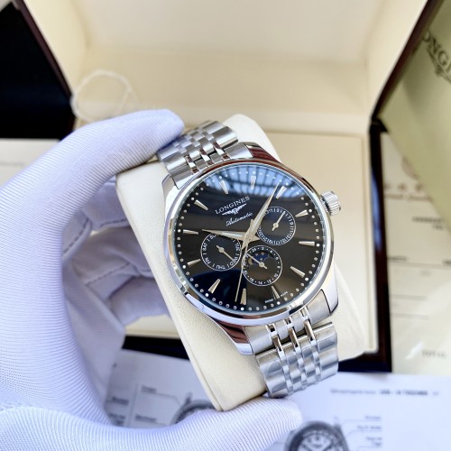 Longines Mens Watch Luxury Brand Design Fashion Type 40mm 11mm with Original Box Whatsapp 【+1-3239614486】