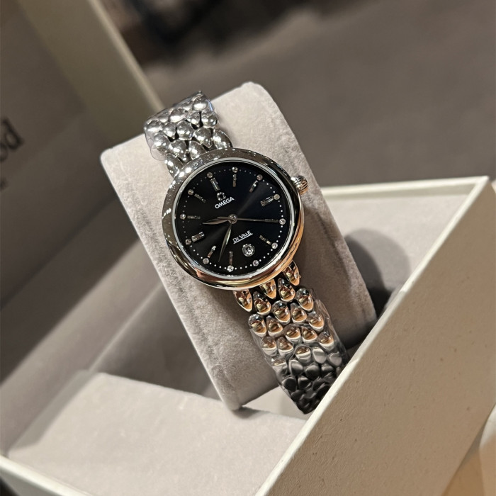 Omega Womens Watch Luxury Brand Design Fashion Type 27MM with Original Box Whatsapp 【+1-3239614486】
