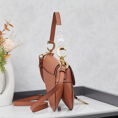 Dior Womens Bags Crossbody Bag Luxury Brand Saddle Bag with Strap Grained Calfskin with Original Box whatsapp 【+1-3239614486】