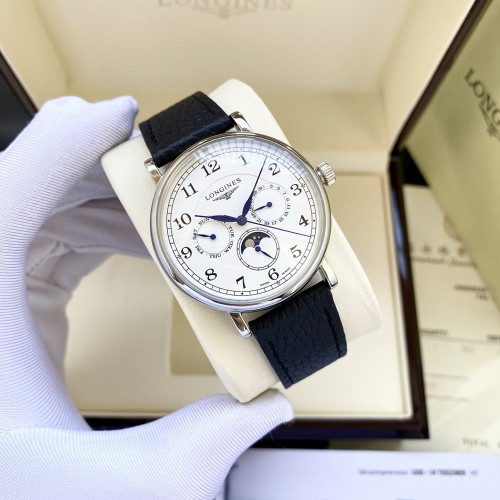 Longines Mens Watch Luxury Brand Design Fashion Type 40mm 11mm with Original Box Whatsapp 【+1-3239614486】