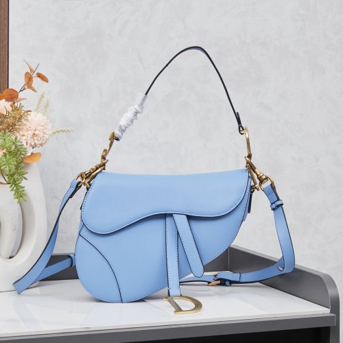 Dior Womens Bags Crossbody Bag Luxury Brand Saddle Bag with Strap Grained Calfskin with Original Box whatsapp 【+1-3239614486】