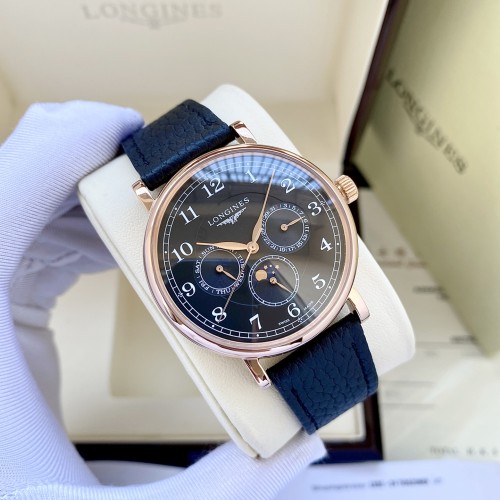 Longines Mens Watch Luxury Brand Design Fashion Type 40mm 11mm with Original Box Whatsapp 【+1-3239614486】