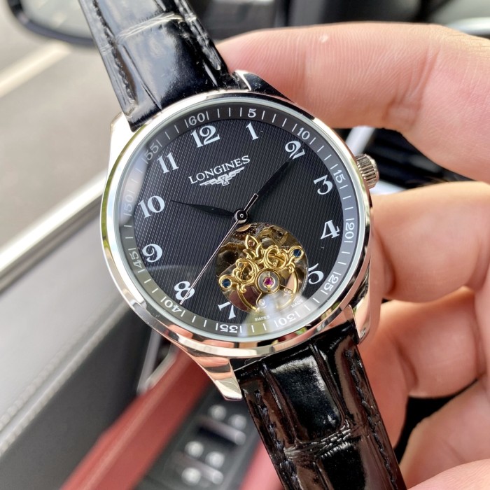 Longines Mens Watch Luxury Brand Design Fashion Type 43mm with Original Box Whatsapp 【+1-3239614486】