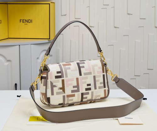 Fendi Womens Bag Shoulder Bags Luxury Brand Baguette bag Fashion Baguette leather bag for Women with Original Box 8BR600AT57F15ZW Whatsapp 【+1-3239614486】