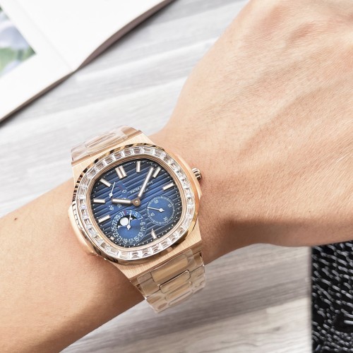 Patek Philippe Mens Watch Luxury Brand Design Fashion Type 40mm 5712/1A-001 with Original Box Whatsapp 【+1-3239614486】