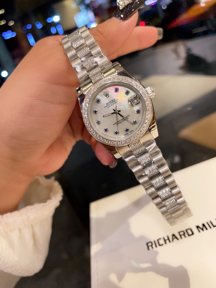 Rolex Womens Watch Luxury Brand Design Fashion Type 31mm with Original Box Whatsapp 【+1-3239614486】