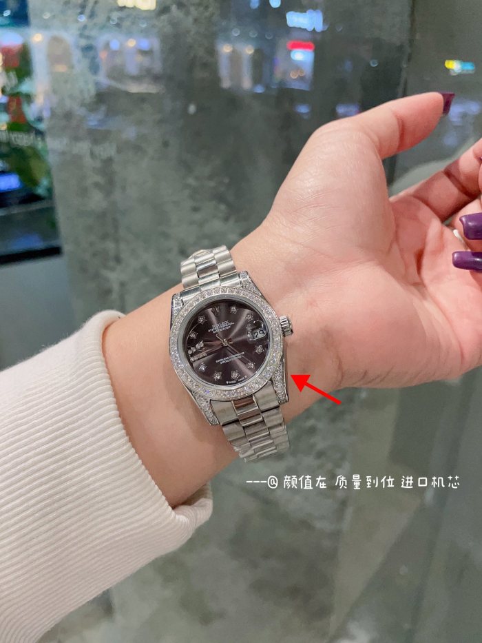 Rolex Womens Watch Luxury Brand Design Fashion Type 31mm with Original Box Whatsapp 【+1-3239614486】