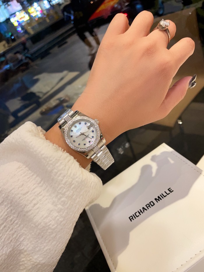 Rolex Womens Watch Luxury Brand Design Fashion Type 31mm with Original Box Whatsapp 【+1-3239614486】