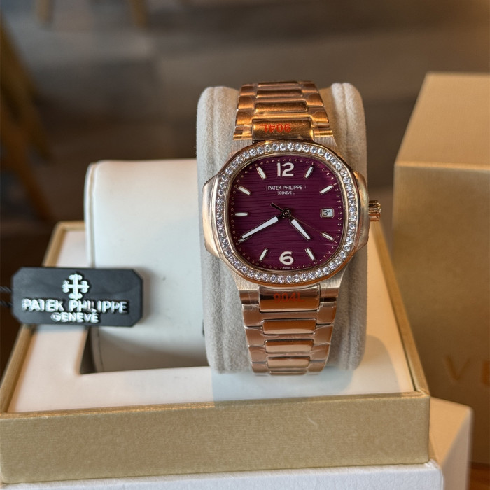 Patek Philippe Womens Watch Luxury Brand Design Fashion Type 35mm with Original Box Whatsapp 【+1-3239614486】