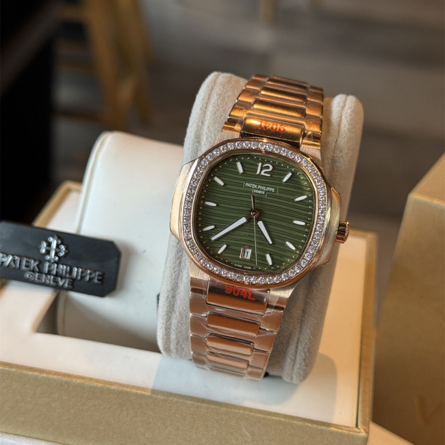 Patek Philippe Womens Watch Luxury Brand Design Fashion Type 35mm with Original Box Whatsapp 【+1-3239614486】