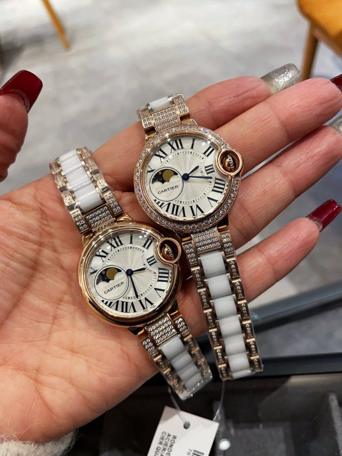 Cartier Womens Watch Luxury Brand Design Fashion Type 33cm with Original Box Whatsapp 【+1-3239614486】