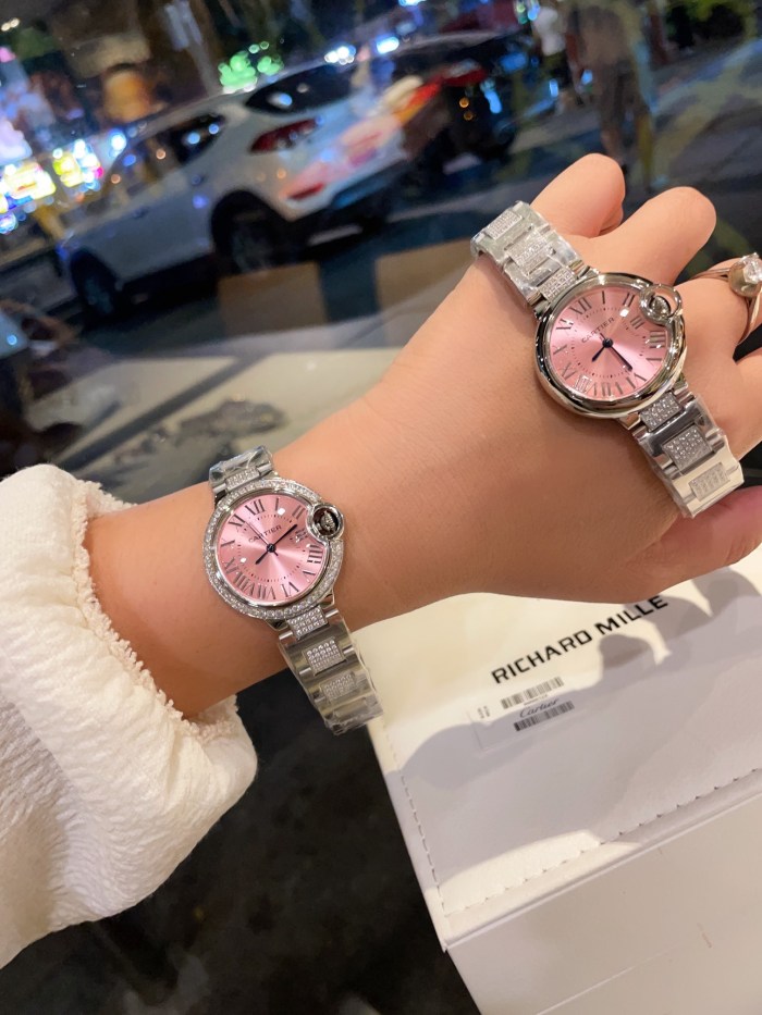 Cartier Womens Watch Luxury Brand Design Fashion Type 33cm with Original Box Whatsapp 【+1-3239614486】