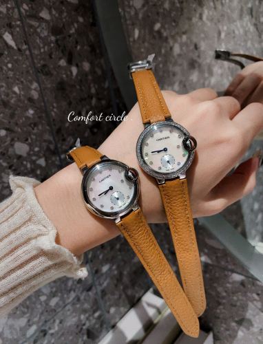 Cartier Womens Watch Luxury Brand Design Fashion Type 33mm with Original Box Whatsapp 【+1-3239614486】
