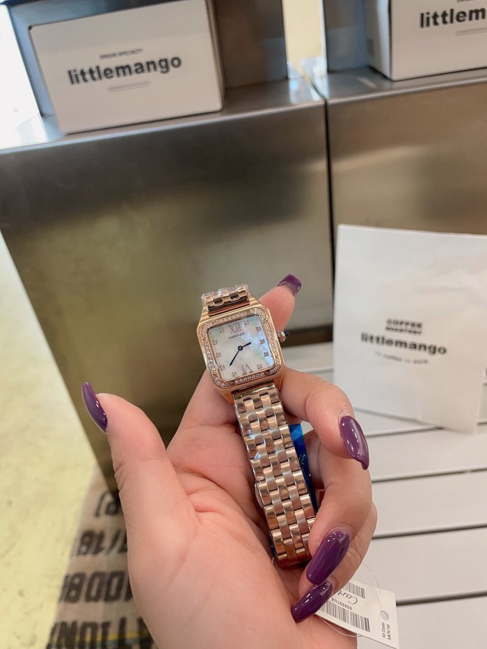 Cartier Womens Watch Luxury Brand Design Fashion Type with Original Box Whatsapp 【+1-3239614486】