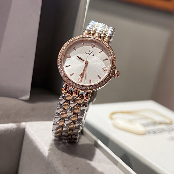 Omega Womens Watch Luxury Brand Design Fashion Type 27MM with Original Box Whatsapp 【+1-3239614486】