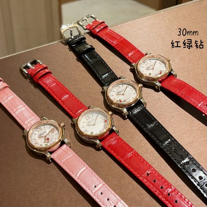 Chopard Womens Watch Luxury Brand Design Fashion Type HAPPY DIAMONDS 30mm with Original Box Whatsapp 【+1-3239614486】