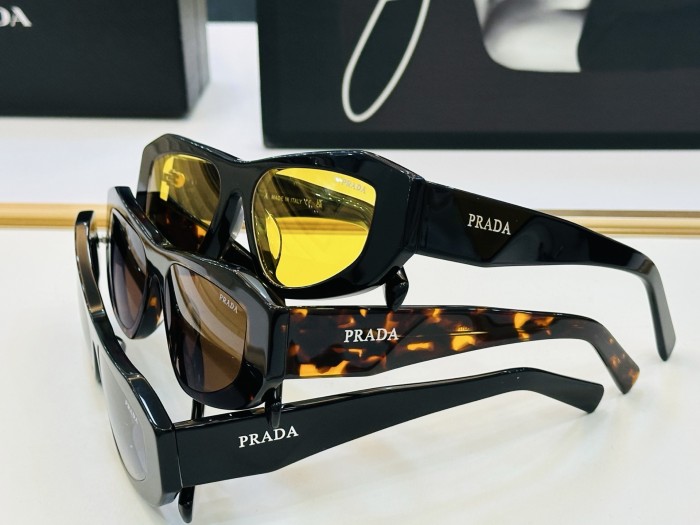 Prada Sunglasses Luxury Brand Men Womens Sunglasses with Original Box Whatsapp 【+1-3239614486】SPR B19
