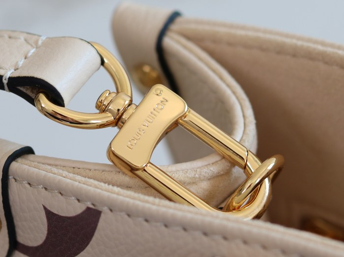 Louis Vuitton Womens Bags Handbags Luxury Brand M45659 OnTheGo PM Bicolor Monogram Empreinte Leather with Original Box Whatsapp 【+1-3239614486】