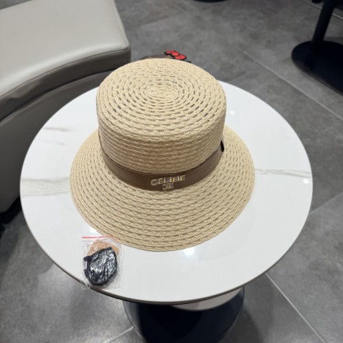 Celine Womens Hats Luxury Brand Design Celine Straw Hat  with Original Box Whatsapp 【+1-3239614486】