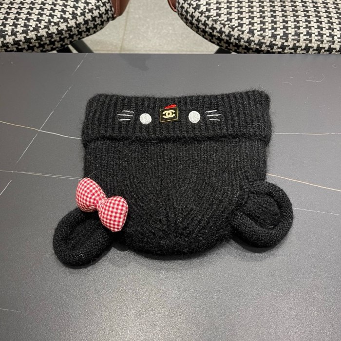 Chanel Womens Hats Luxury Brand Knit Hat with Original Box Whatsapp 【+1-3239614486】
