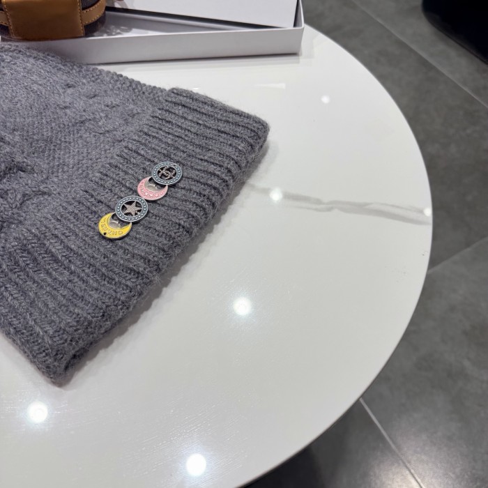 Chanel Womens Hats Luxury Brand Knit Hat with Original Box Whatsapp 【+1-3239614486】