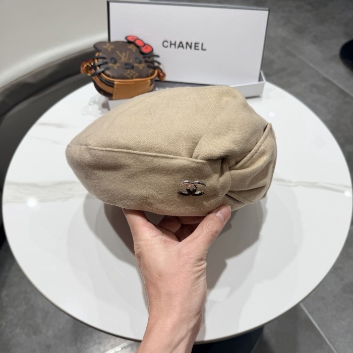Chanel Womens Hats Luxury Brand Beret Hat with Original Box Whatsapp 【+1-3239614486】