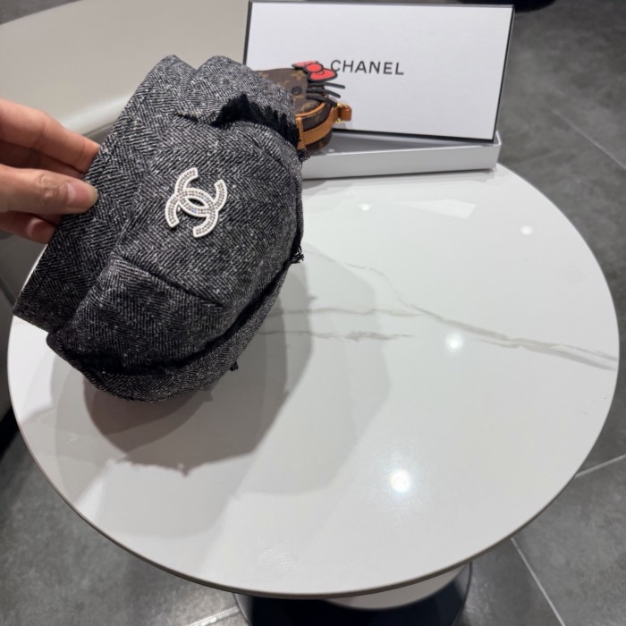 Chanel Womens Hats Luxury Brand Beret Hat with Original Box Whatsapp 【+1-3239614486】