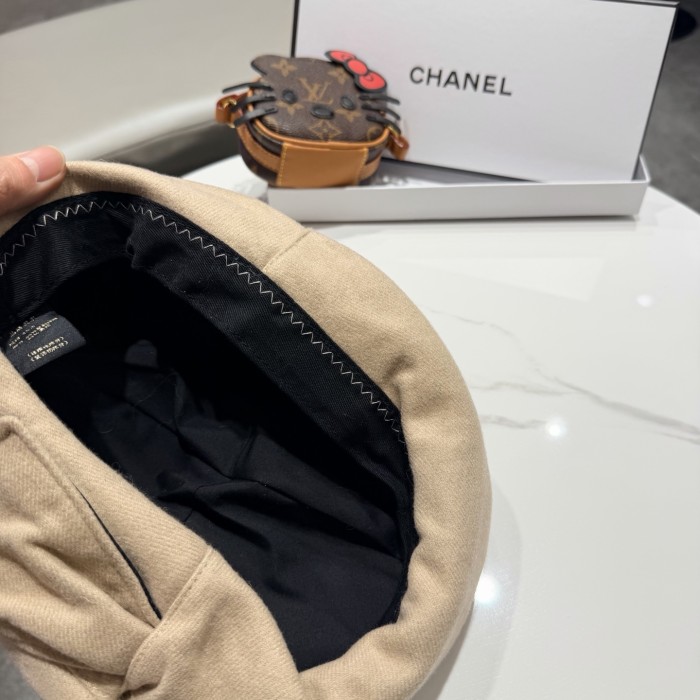Chanel Womens Hats Luxury Brand Beret Hat with Original Box Whatsapp 【+1-3239614486】