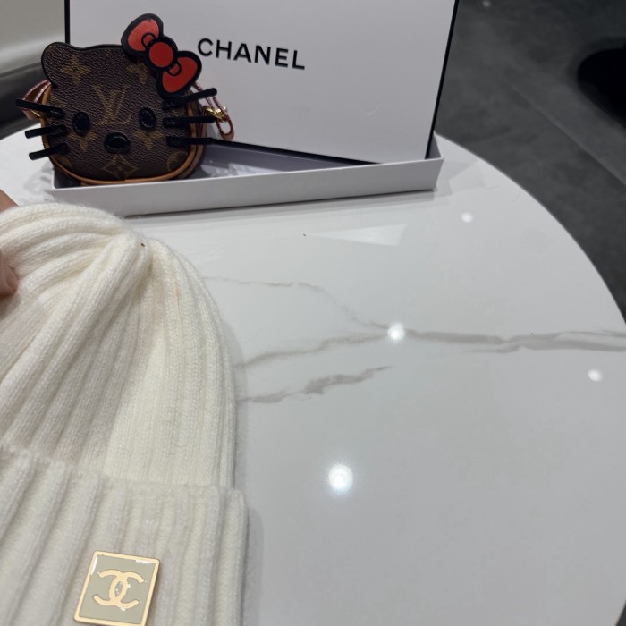 Chanel Womens Hats Luxury Brand Knit Hat with Original Box Whatsapp 【+1-3239614486】