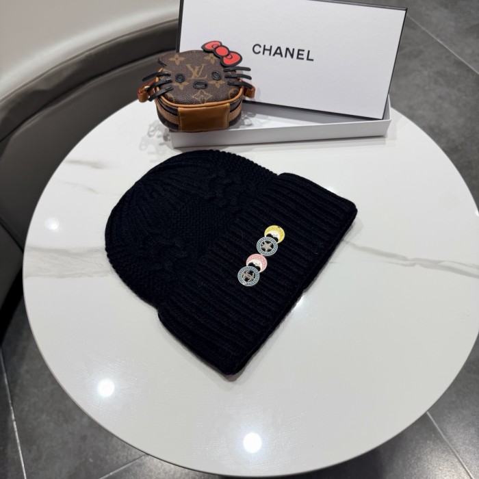 Chanel Womens Hats Luxury Brand Knit Hat with Original Box Whatsapp 【+1-3239614486】