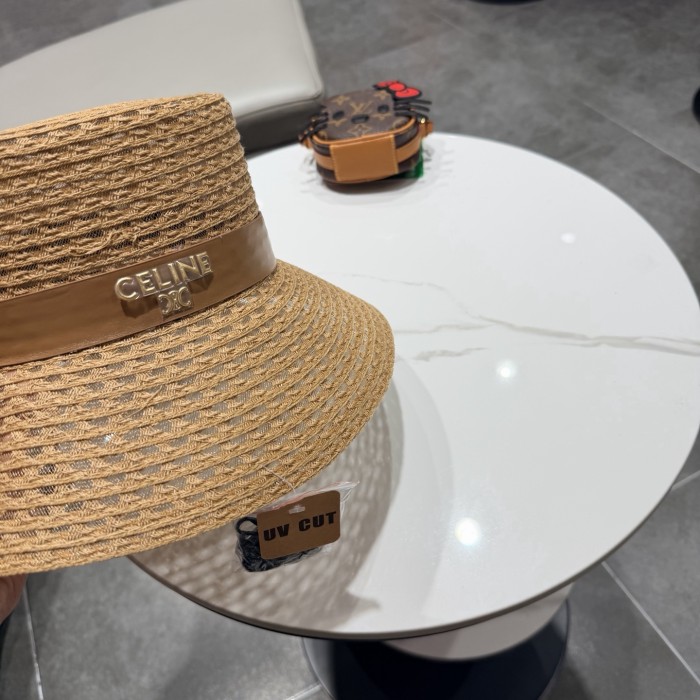 Celine Womens Hats Luxury Brand Design Celine Straw Hat  with Original Box Whatsapp 【+1-3239614486】