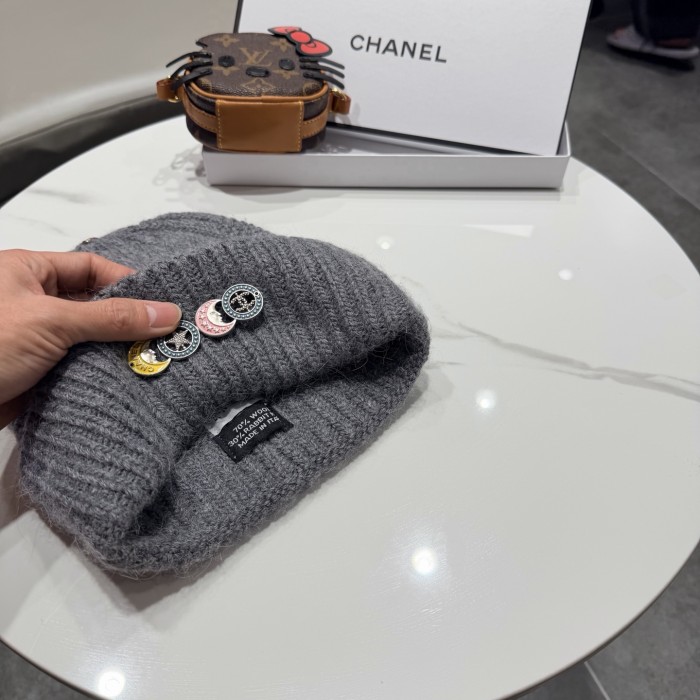 Chanel Womens Hats Luxury Brand Knit Hat with Original Box Whatsapp 【+1-3239614486】