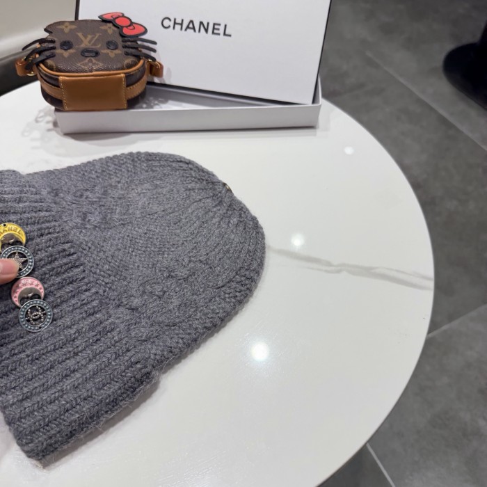 Chanel Womens Hats Luxury Brand Knit Hat with Original Box Whatsapp 【+1-3239614486】