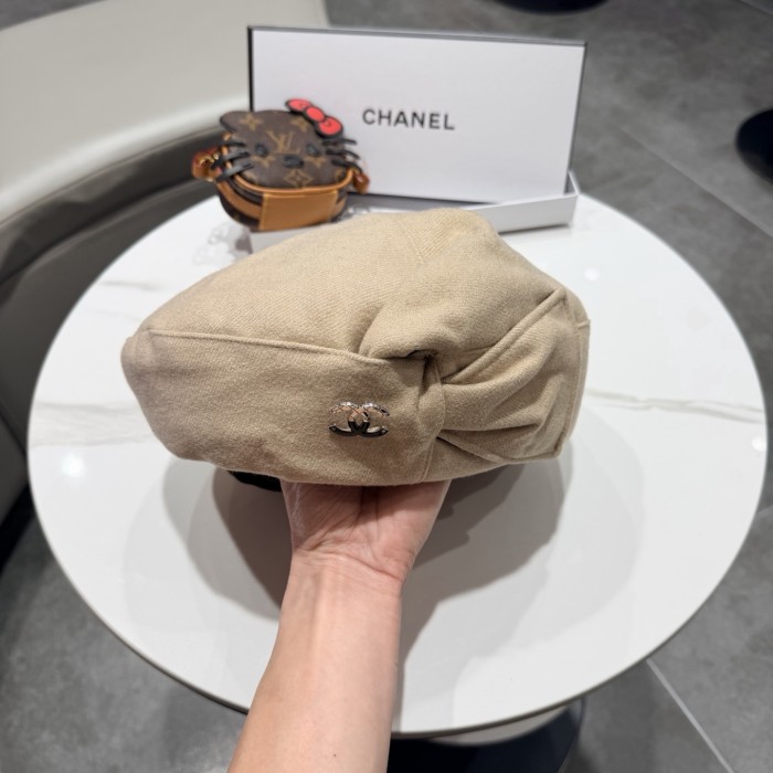 Chanel Womens Hats Luxury Brand Beret Hat with Original Box Whatsapp 【+1-3239614486】