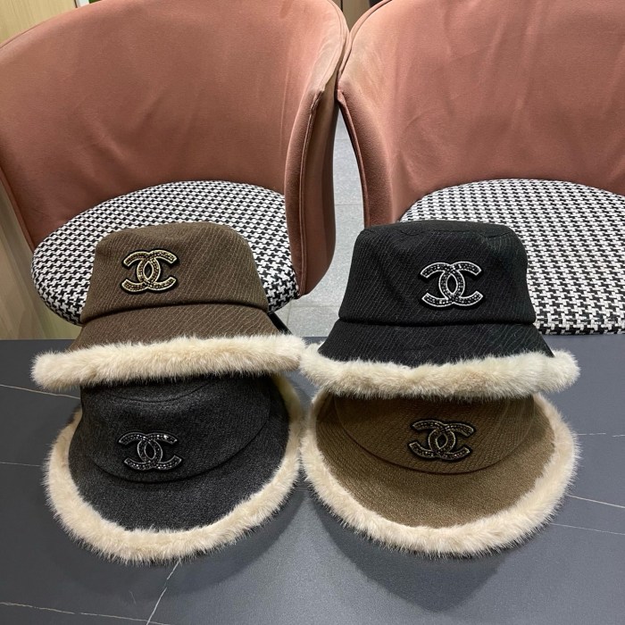 Chanel Womens Hats Luxury Brand Bucket Hat with Original Box Whatsapp 【+1-3239614486】