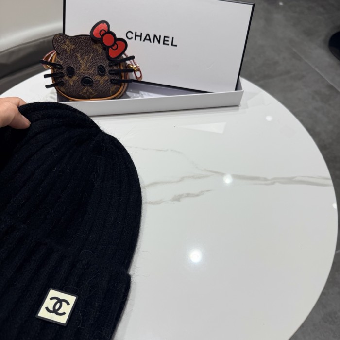 Chanel Womens Hats Luxury Brand Knit Hat with Original Box Whatsapp 【+1-3239614486】