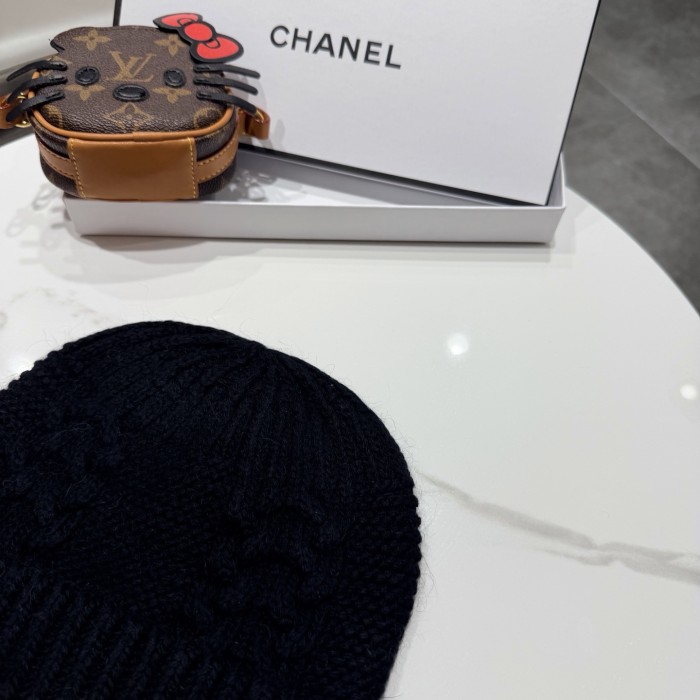 Chanel Womens Hats Luxury Brand Knit Hat with Original Box Whatsapp 【+1-3239614486】